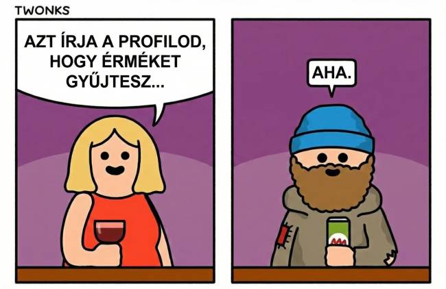 Mi történhet az első randin és utána – egy lázadó művész humoros képregényei