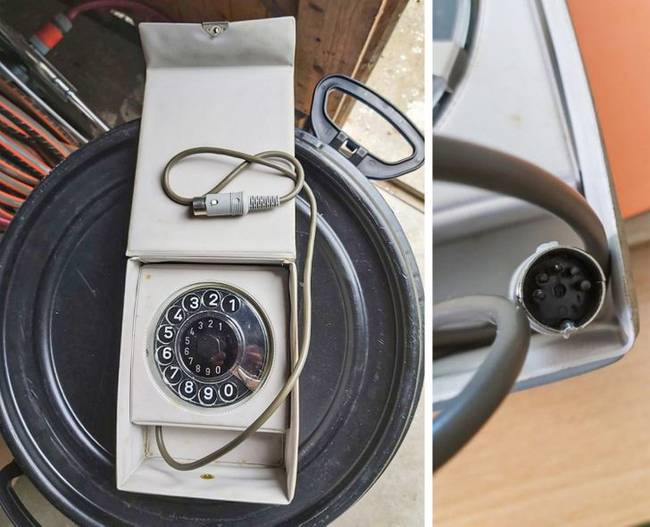 „Úgy néz ki, mint egy telefon, de nincs kagylója és a kábele is nagyon furcsa."