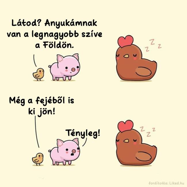 Minden anyának hatalmas szíve van.