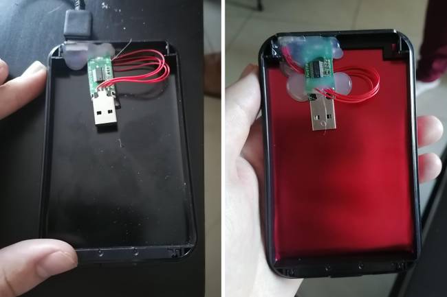 „A szüleim nem nagyon értenek a technikához. Külső merevlemezt vásároltak, de meglepetésükre csak 32 gb hely volt rajta. Amikor megnéztem, hogy miért, ezt találtam."