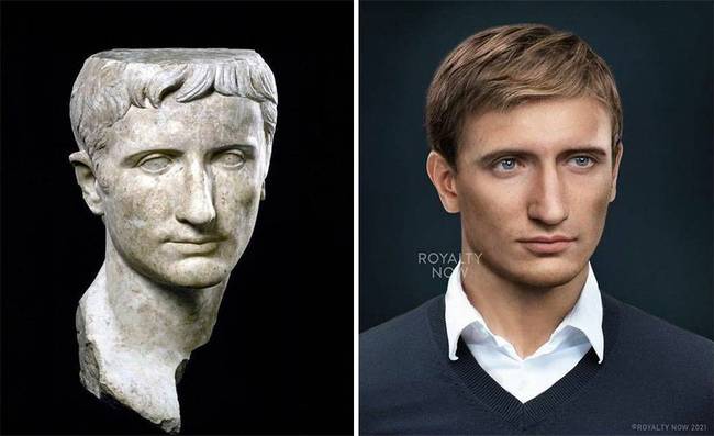 Augustus római császár, Caesar unokaöccse
