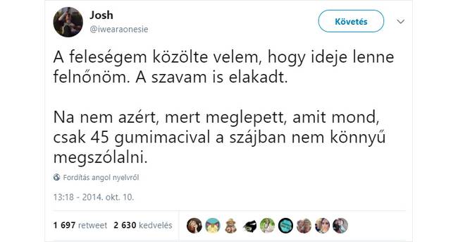 20 váratlan fordulatokkal teli Twitter-bejegyzés, amitől sírásig fogod magad nevetni