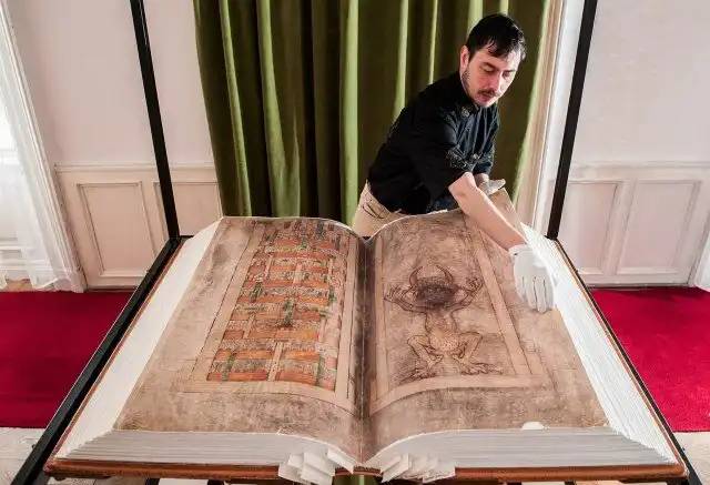 A Codex Gigas hasonmása.