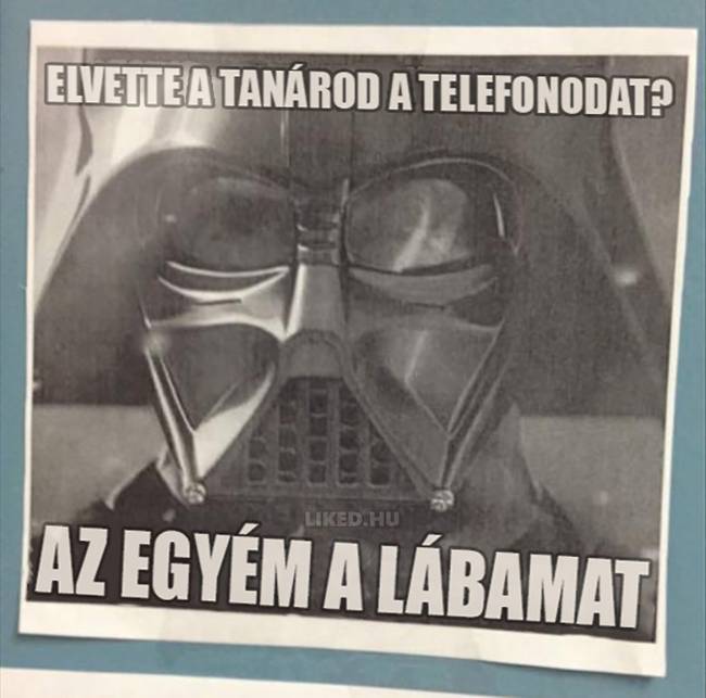 Egy lelkiismeretes fizikatanár irodájának falán elcsípett gyöngyszem.