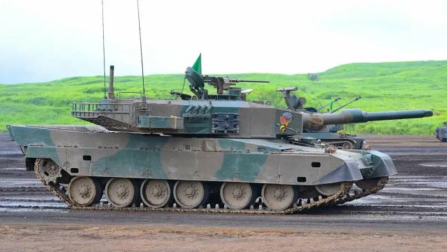 A japán Type-90 tank – nemcsak a legjobb, de a legdrágább is.