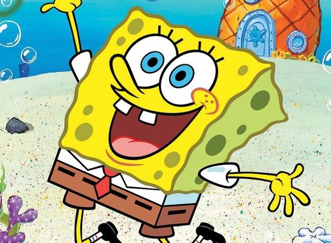 SpongyaBobnak körülbelül 40 lyuk található a testén.