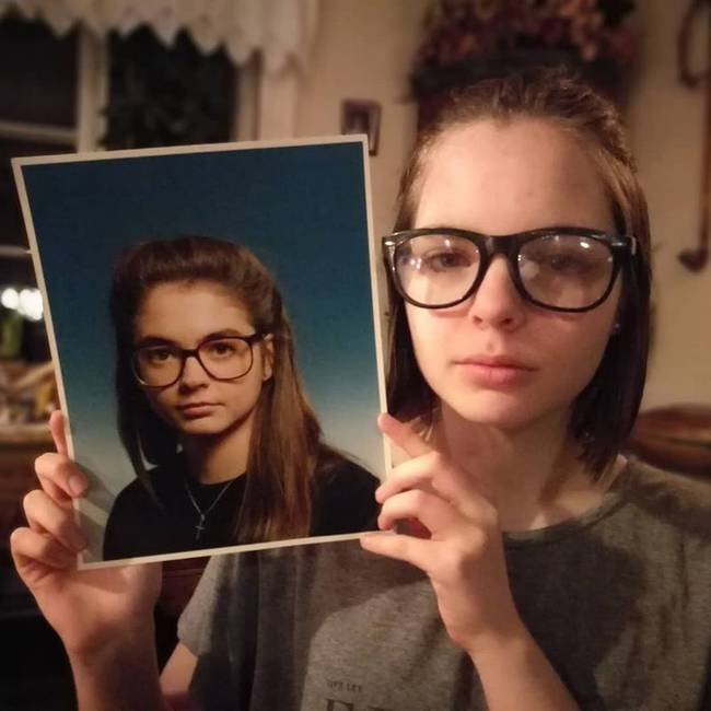 Anya (14 évesen) és a lánya (17 évesen). Jól ki van találva ez a genetika...😯