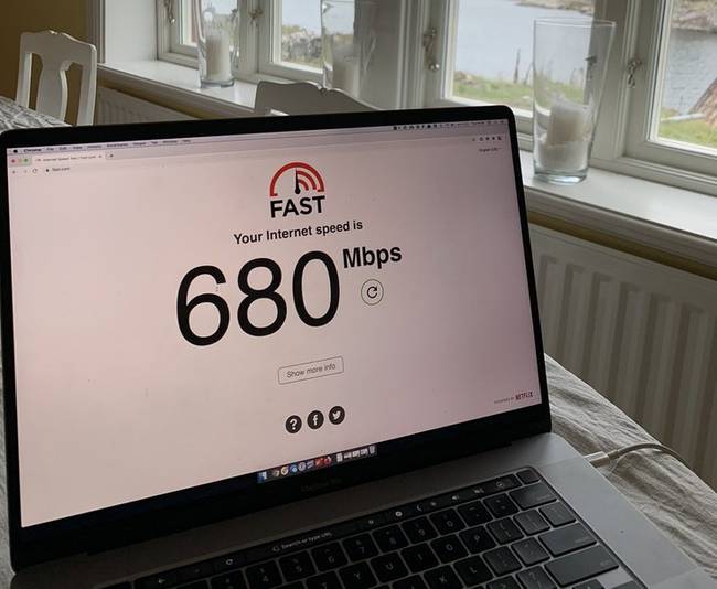Vess egy pillantást a svéd internetsebességre.