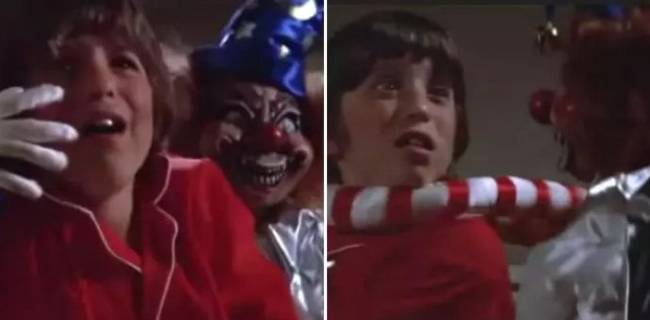 A Poltergeist – Kopogó szellem című film forgatása közben Oliver Robins (Robbie) valóban fuldokolni kezdett a robot bohóc okozta ijedtségtől, és a stábnak – köztük Steven Spielbergnek – le sem esett, hogy mi is történik pontosan, amíg a kis srác lilulni nem kezdett.