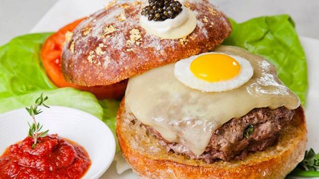 A legdrágább hamburger a világon: Le Burger Extravagant