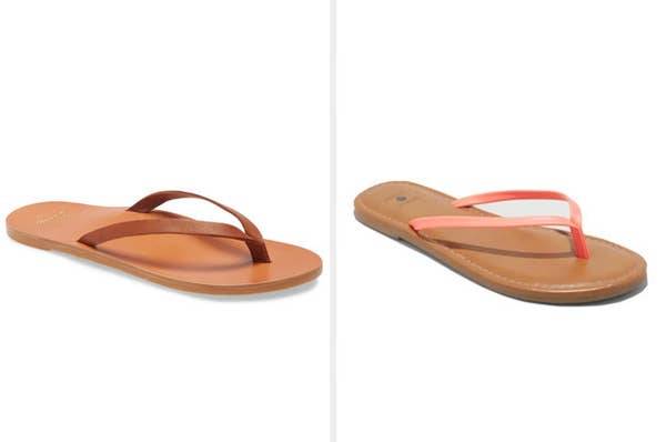 Melyik flip-flop papucs kerül jóval többe, mint a másik?
