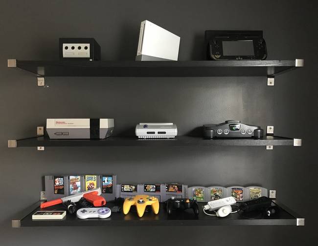 A valaha megjelent összes Nintendo konzol, egy fényképen.