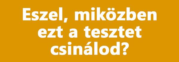 Teszt hány kilót fogsz hízni a karantén alatt