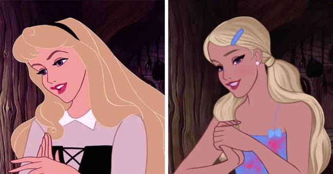 Disney hercegnők modern változat 15