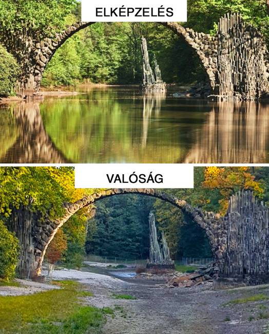 Rakotzbrücke-híd, Németország