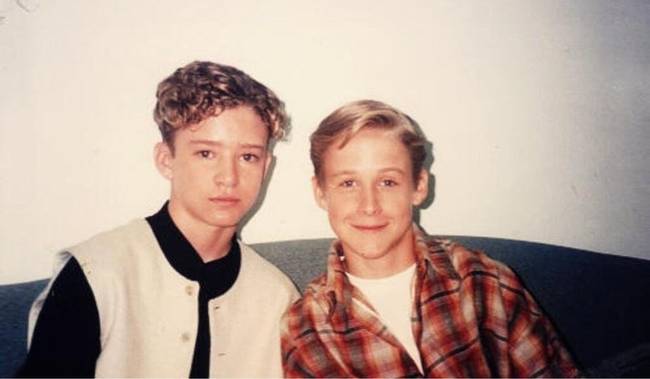 Justin Timberlake és Ryan Gosling gyerekként.