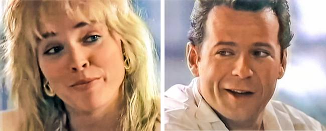 Bruce Willis és Sharon Stone - Seagram üdítőital reklám