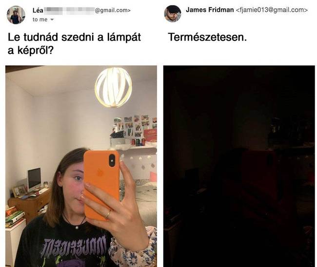 Ha nincs lámpa, nincs világítás.