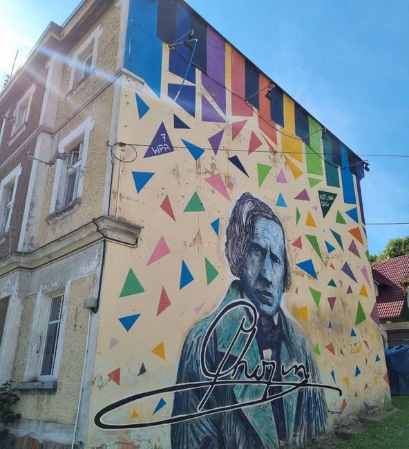 Lengyelországban nagyon tisztelik a világhírű zeneszerzőt, Frédéric Chopin-t.