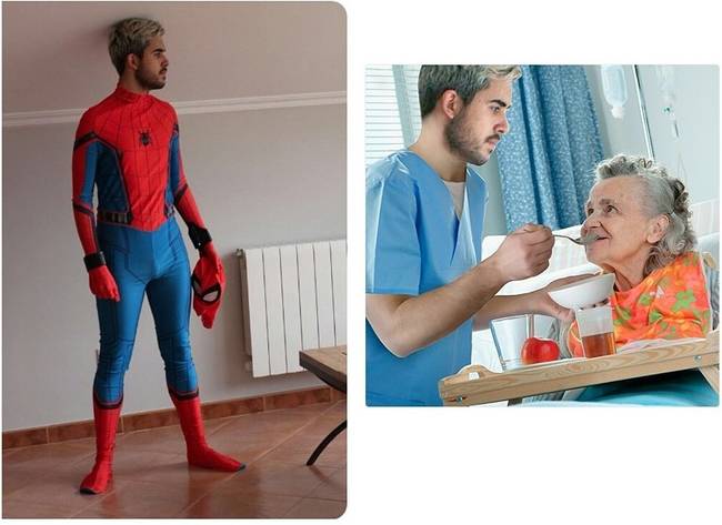 „Szia, James! Tudnál segíteni, hogy úgy nézzek ki ezen a képen, mint egy igazi hős?"