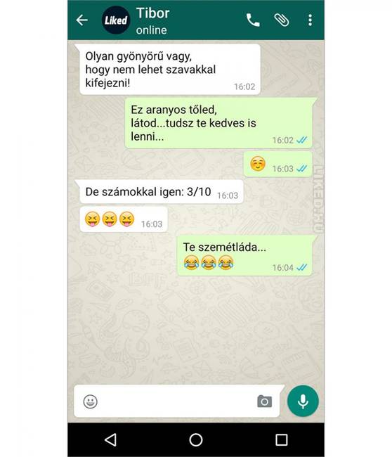 Van, aki sosem változik.