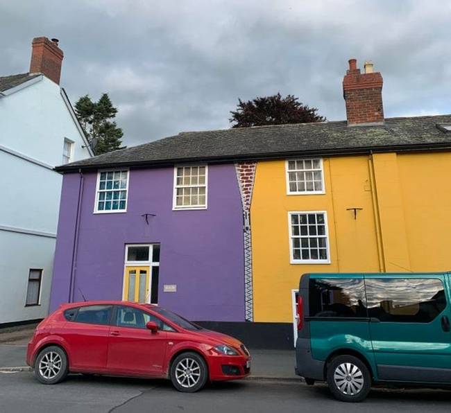 Az angliai Shropshire-ben van egy cipzáras ház.