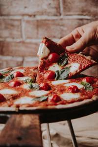 Margherita pizza
