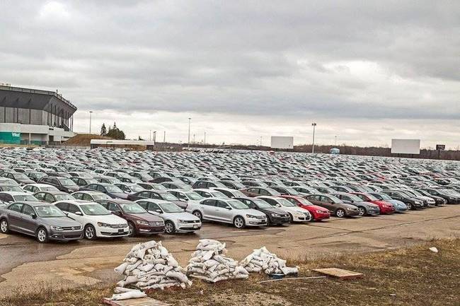 Így néz ki a Volkswagen észak-amerikai sivatagban található autótemetője