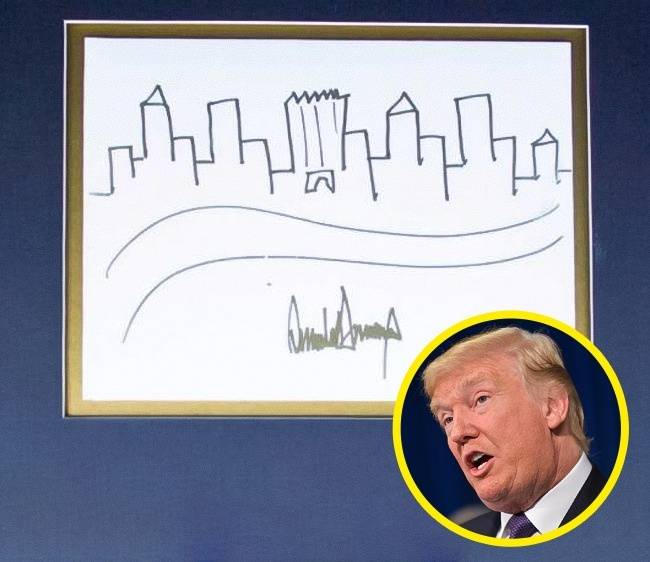 Donald Trump rajza - $29,000 (~7,4 millió forint)
