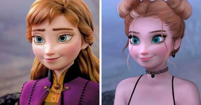 Disney hercegnők modern változat 9
