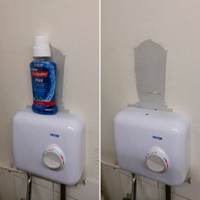 „Megbíztam egy vállalkozót, hogy fesse át a fürdőszobámat."