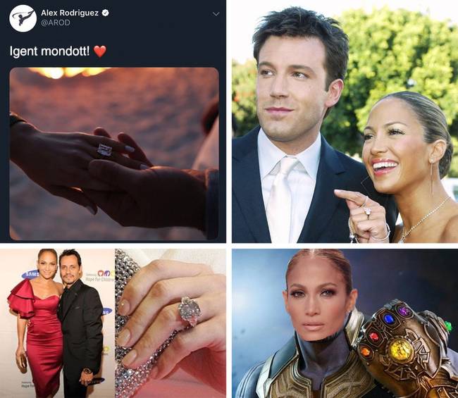 „Amikor Jennifer Lopez az összes követ összegyűjti, elpusztítja az univerzumot."