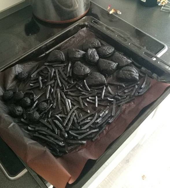 „Nagyon éhes voltam, de fáradt is, és elaludtam."