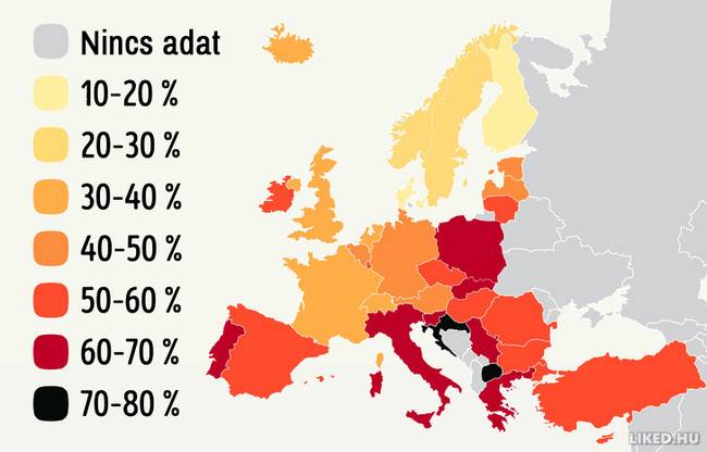 20+ érdekes térkép és adat, amivel sokkal többet tanulhatsz a világról, mint az unalmas tankönyvekkel