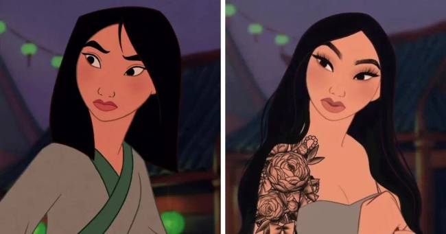 Disney hercegnők modern változat 3