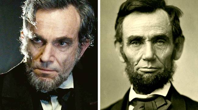 Daniel Day-Lewis, mint Abraham Lincoln. (Lincoln)