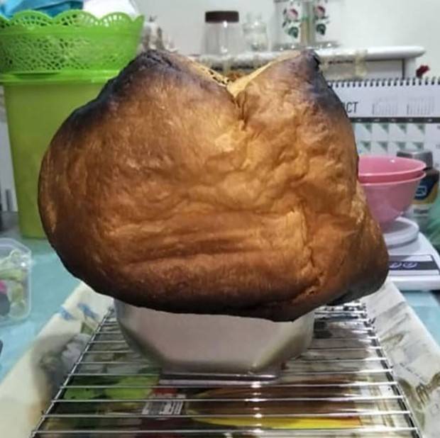 Mint egy atomrobbanás utáni gombafelhő.