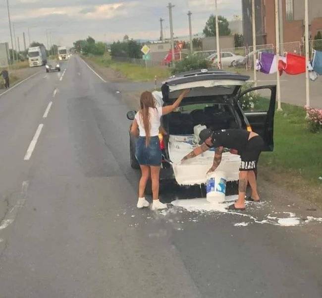 „Valakinek a napja a lehető legrosszabbul alakult."