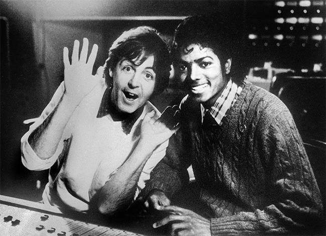 Michael Jackson és Paul McCartney, 1983. december 19.