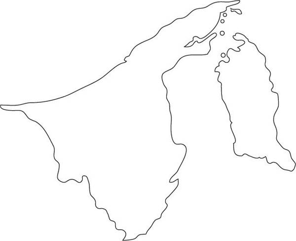 19. Melyik ország körvonala látható a képen?