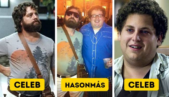 Végezetül: ezer évente egyszer történik ilyen együttállás! Zach Galifianakis és Jonah Hill.