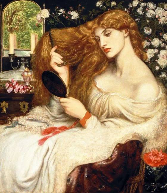 Dante Gabrielle Rossetti, "Lilith".