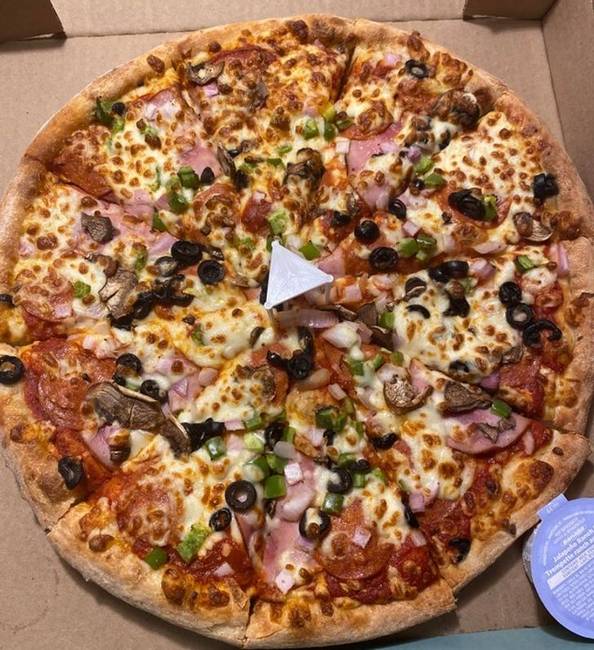 „Egy barátom küldte ezt a fotót a pizzáról, amit rendelt, én pedig megpróbáltam elindítani, mert azt hittem, hogy videó."