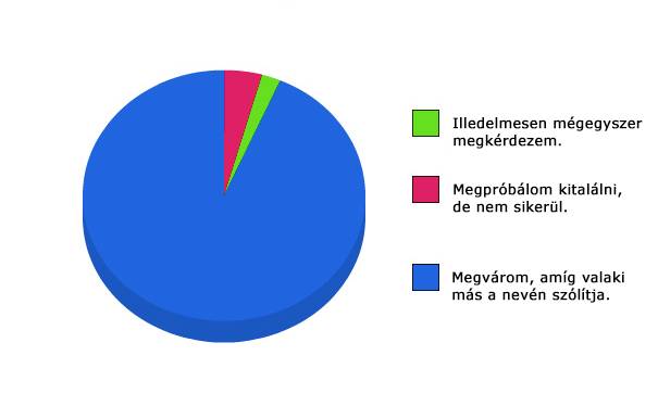 Amikor elfelejtem valakinek a nevét…