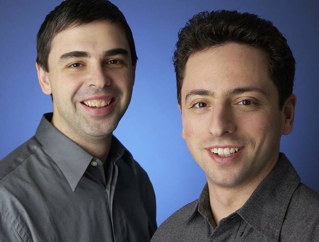 Larry Page és Sergey Brin – Google
