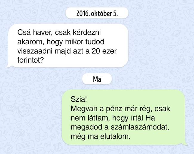 Kölcsönadott pénz