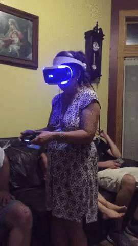 „Átvittem a virtuális valóság játékot a barátnőm szüleihez, és odaadtuk az anyjának, hogy próbálja ki a Resident Evil 7-et."