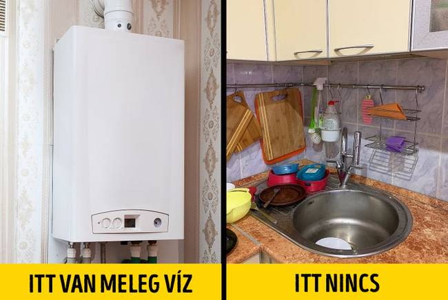 A konyhában csak hideg víz van