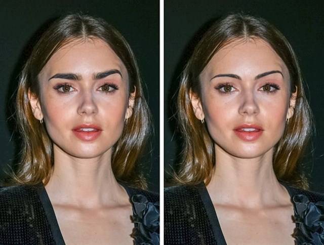 Lily Collins és a vastag szemöldöke