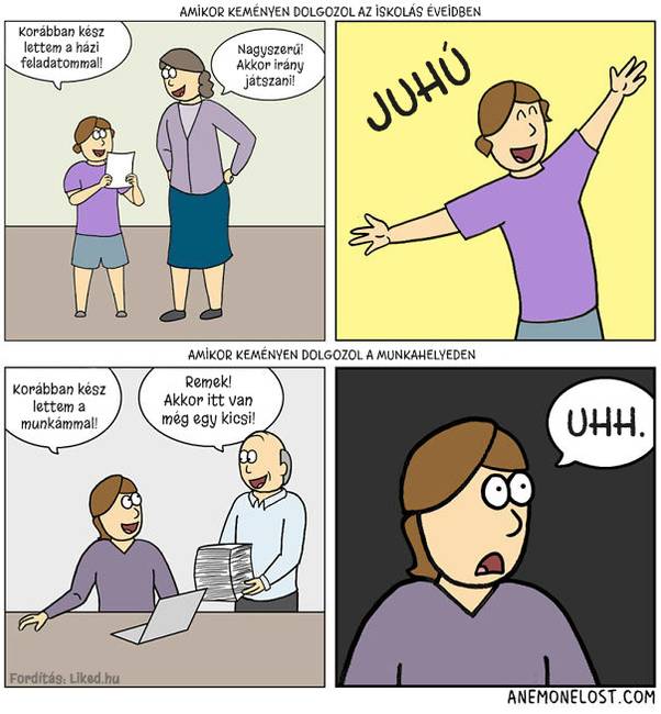 14 humoros képregény, ami megmutatja, hogy mekkora szívás is felnőttnek lenni